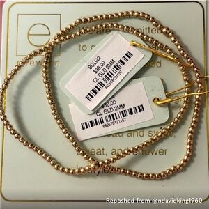 ONE Enewton Classic Gold 2mm Bead Bracelet